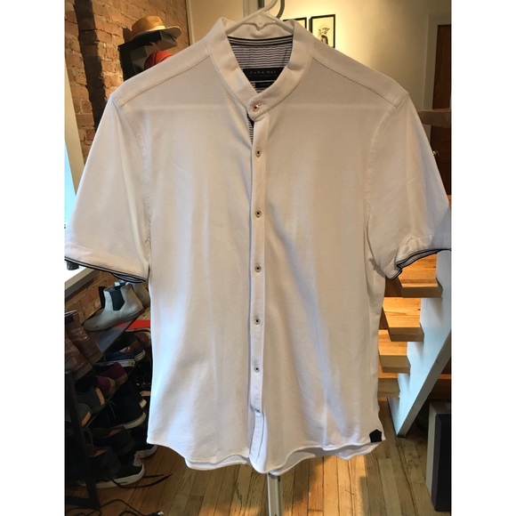 zara mens button up